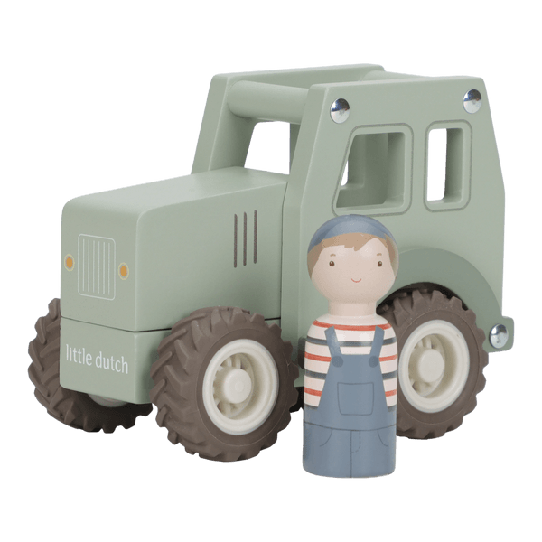 Little Dutch medinis traktorius