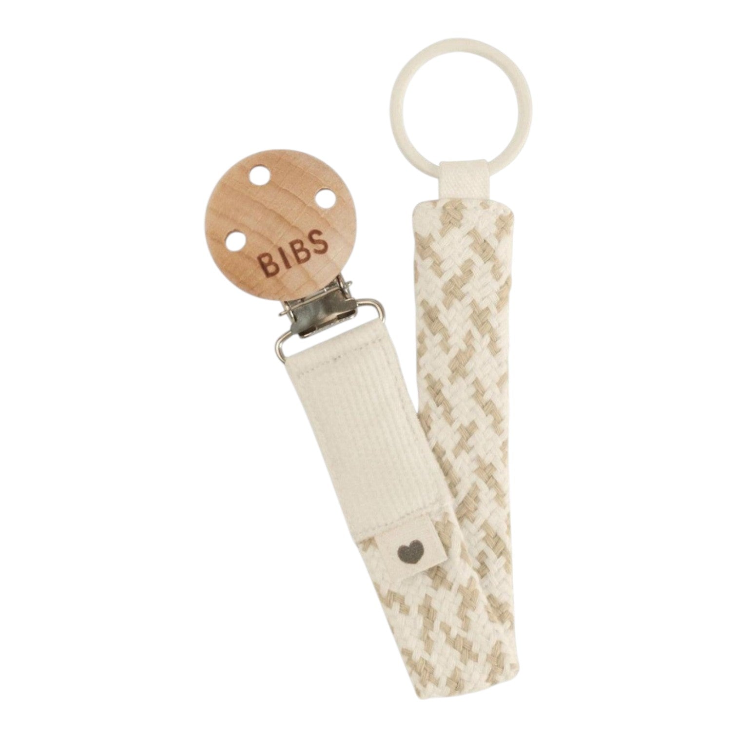 BIBS čiulptuko laikiklis - Ivory / Vanilla