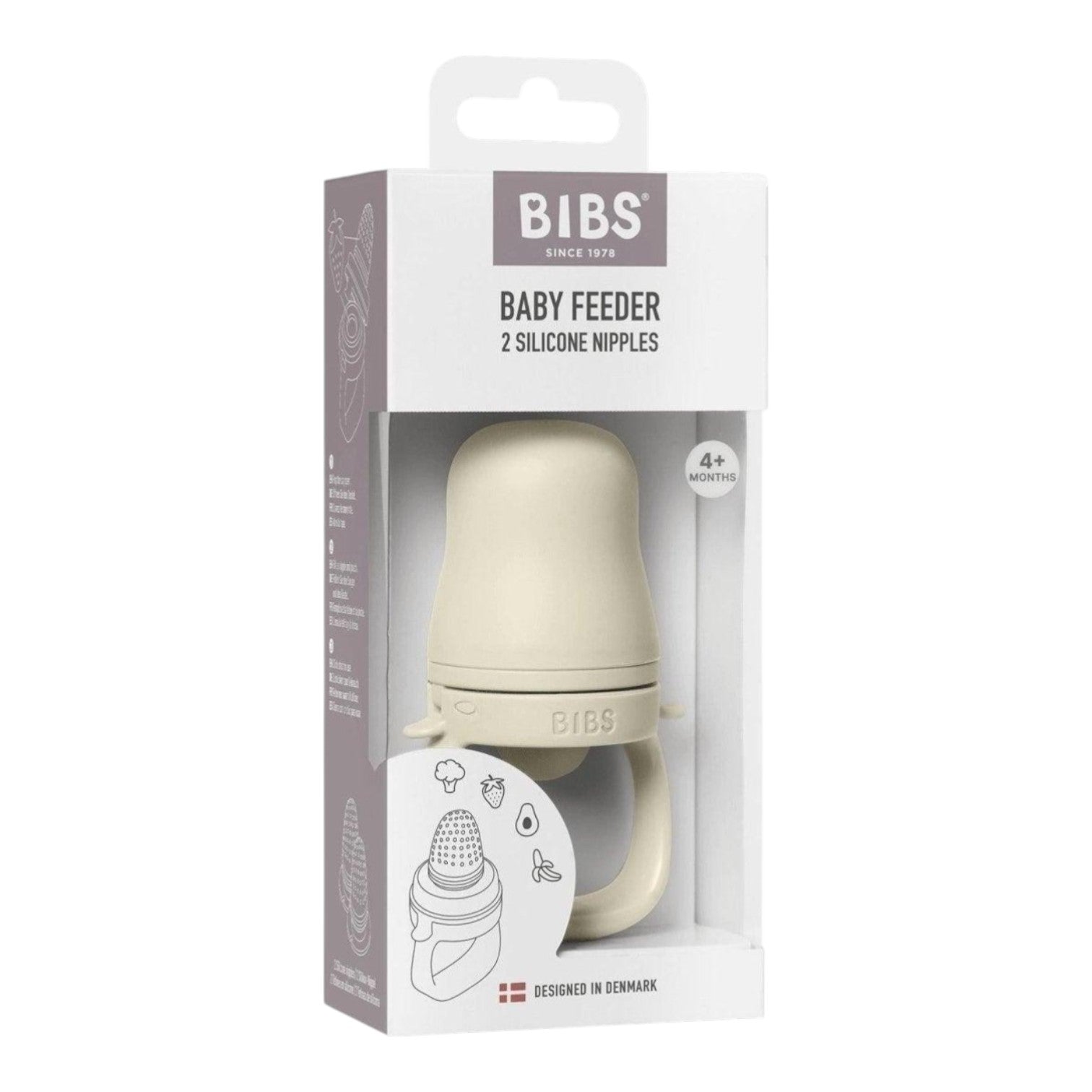 BIBS kūdikių maitintuvas- Ivory