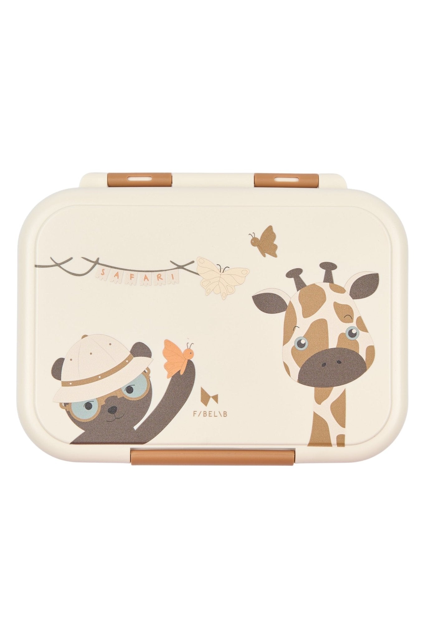 Fabelab vaikiška pietų dėžutė - Safari Jungle Bear - TinyStore.lt