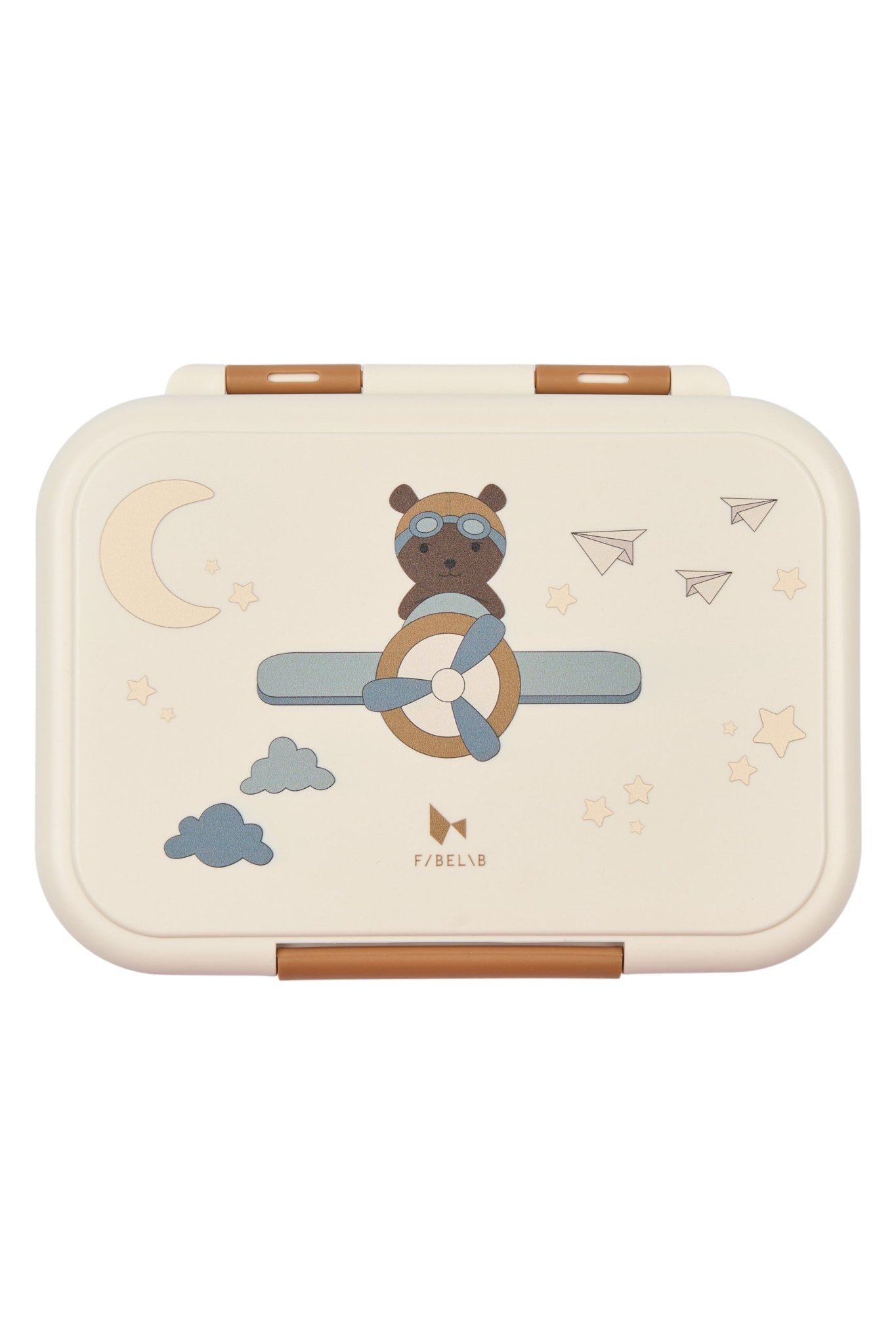 Fabelab vaikiška pietų dėžutė - Bear Air Plane