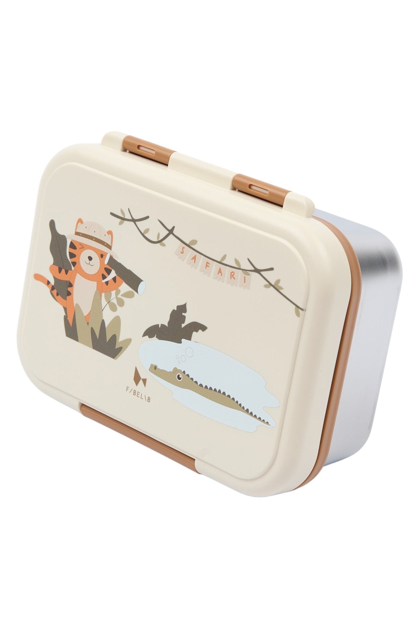 Fabelab vaikiška pietų dėžutė - Safari Jungle Tiger