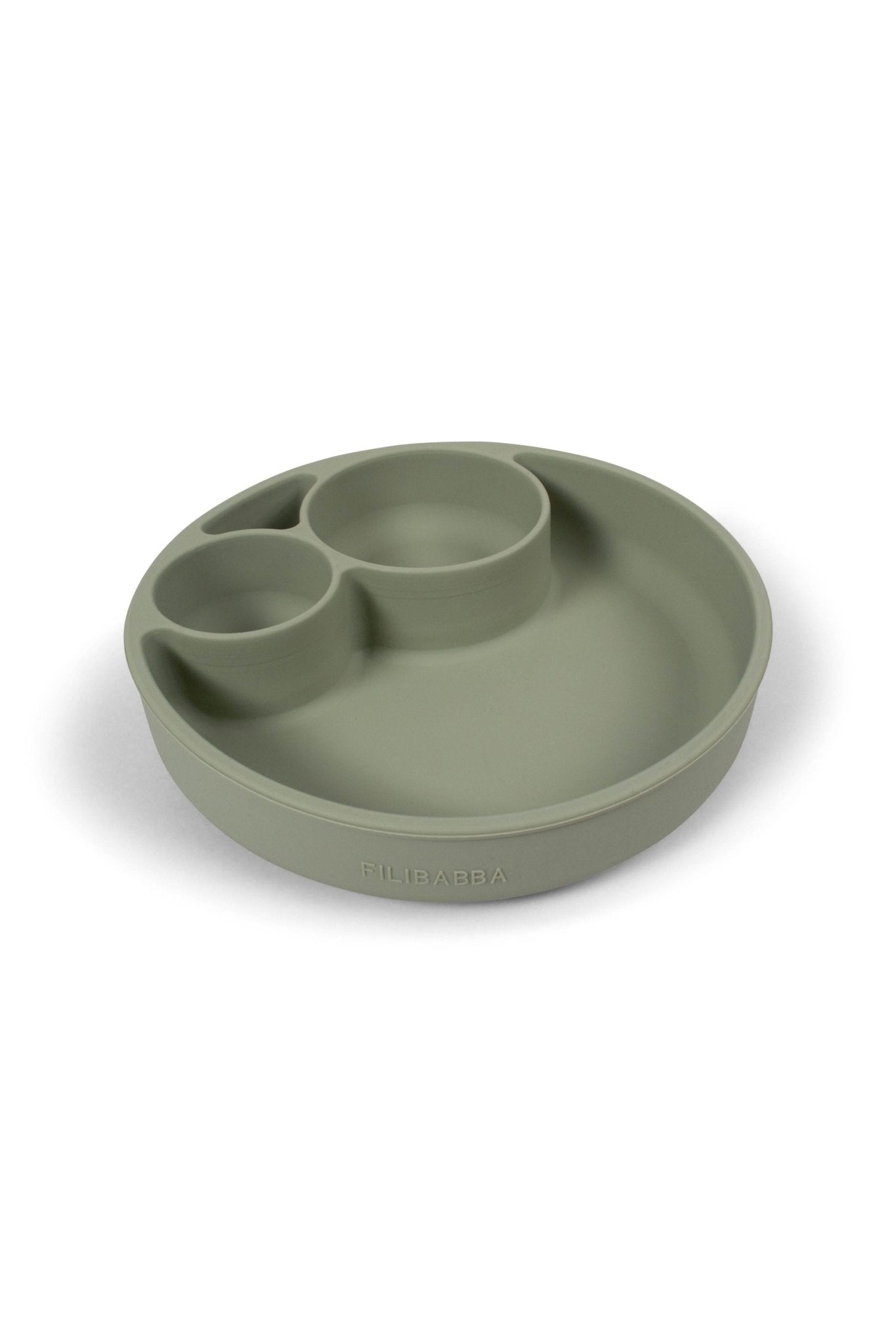 Filibabba silikoninė padalinta lėkštė - Grenn