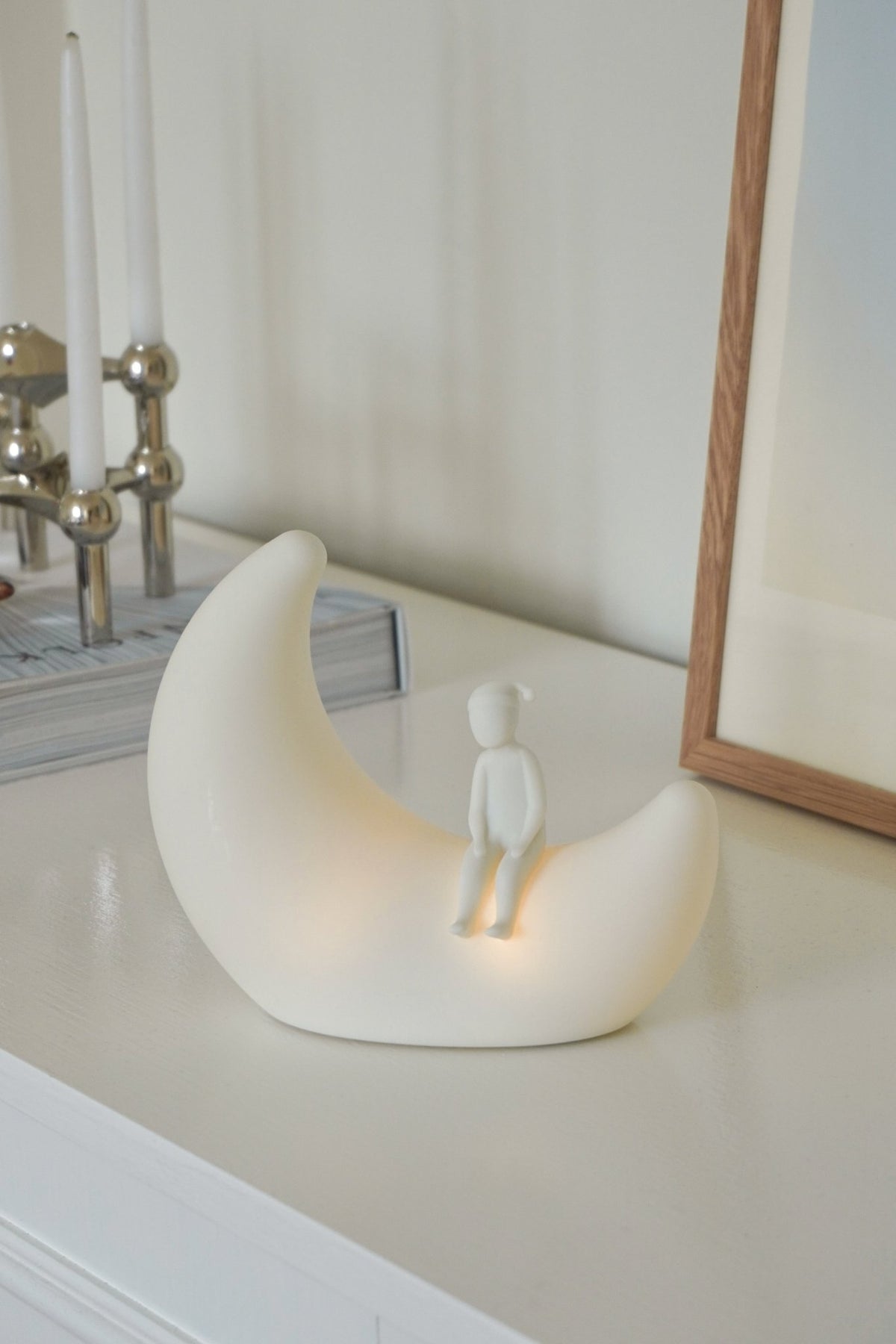 Cam Cam Copenhagen naktinė lemputė – Moon Night Light - TinyStore.lt