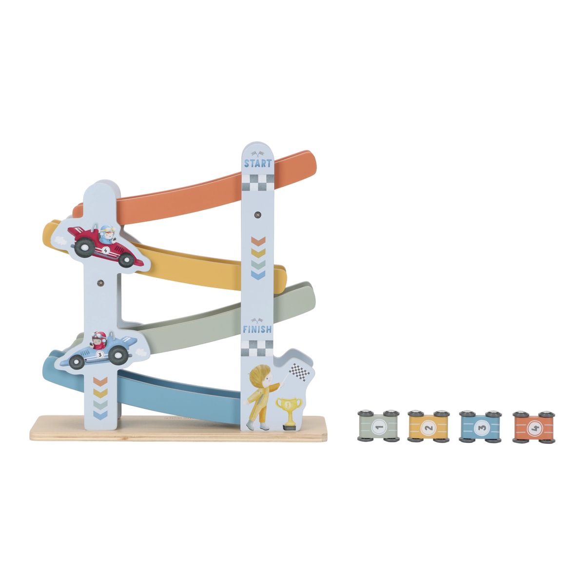 Little Dutch medinė lenktynių trasa